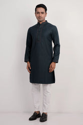 Men Premium Panjabi (Dk. Green)